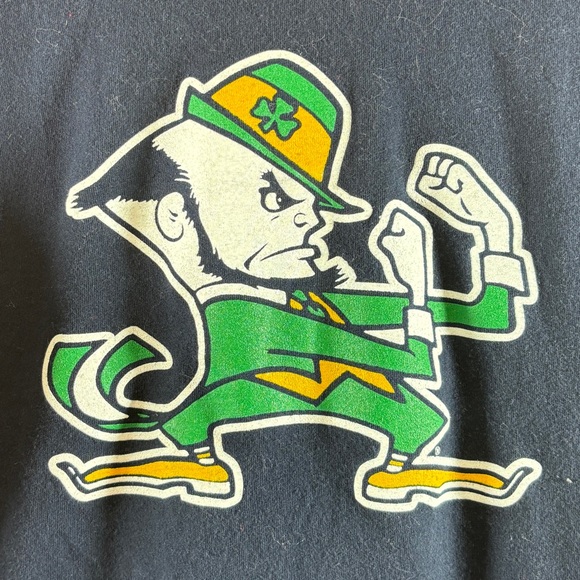 Norte Dame Jones and Mitchell Graphic Long Sleeve Tee - Picture 2 of 4